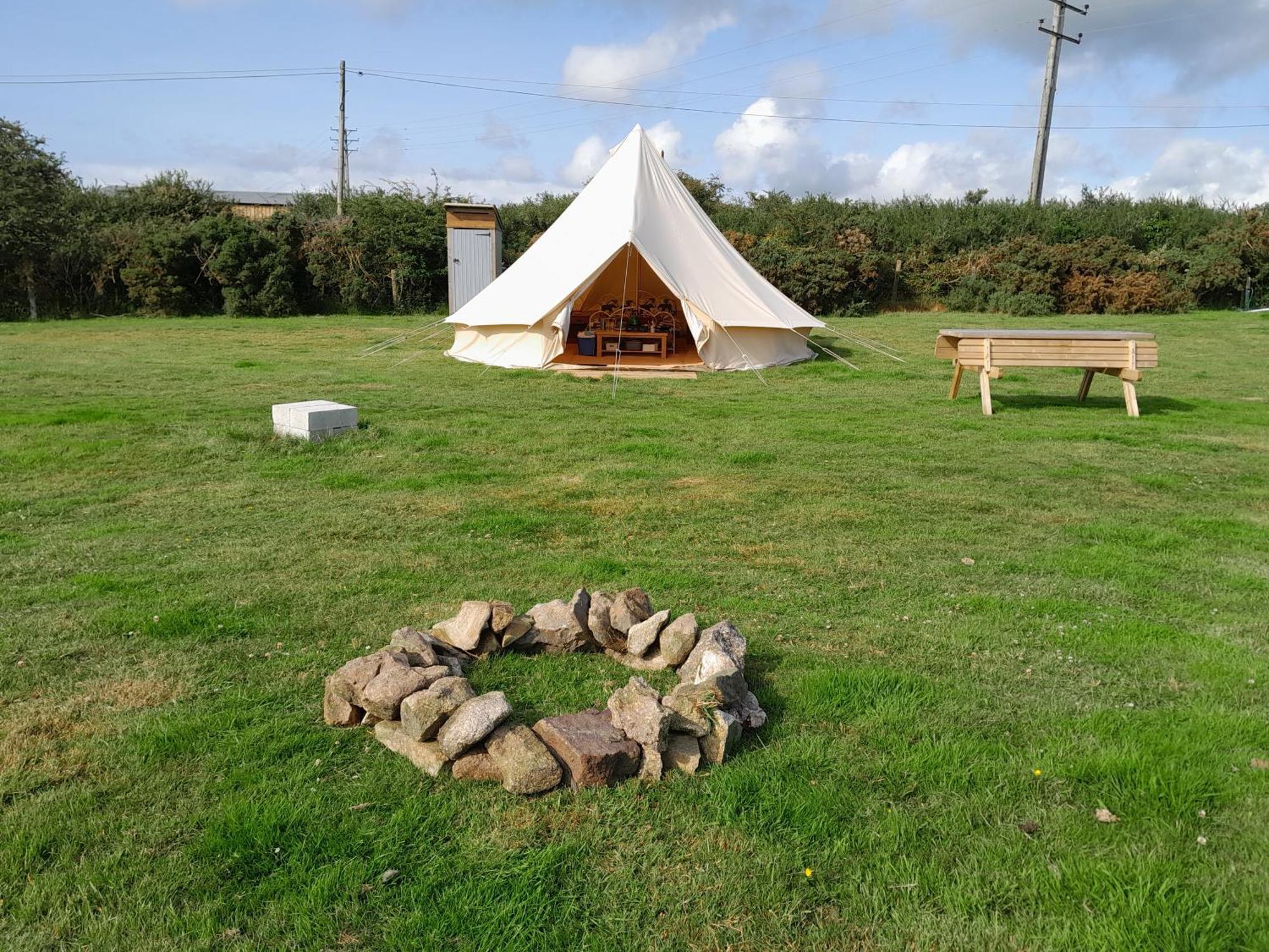 Cornish Skies Glamping Pool Экстерьер фото